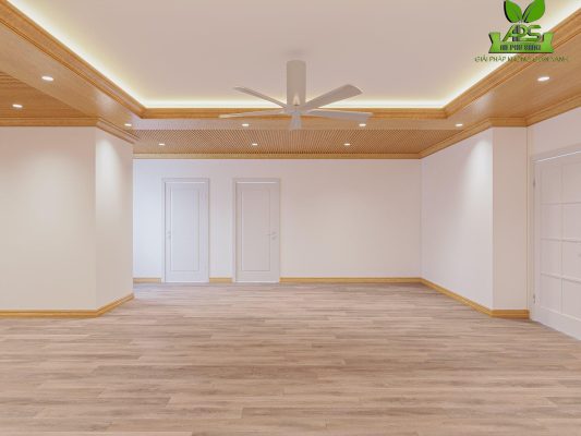 ốp trần nhựa bằng tấm ốp lam sóng