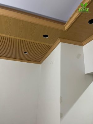 Ốp trần nhựa bằng tấm ốp lam sóng