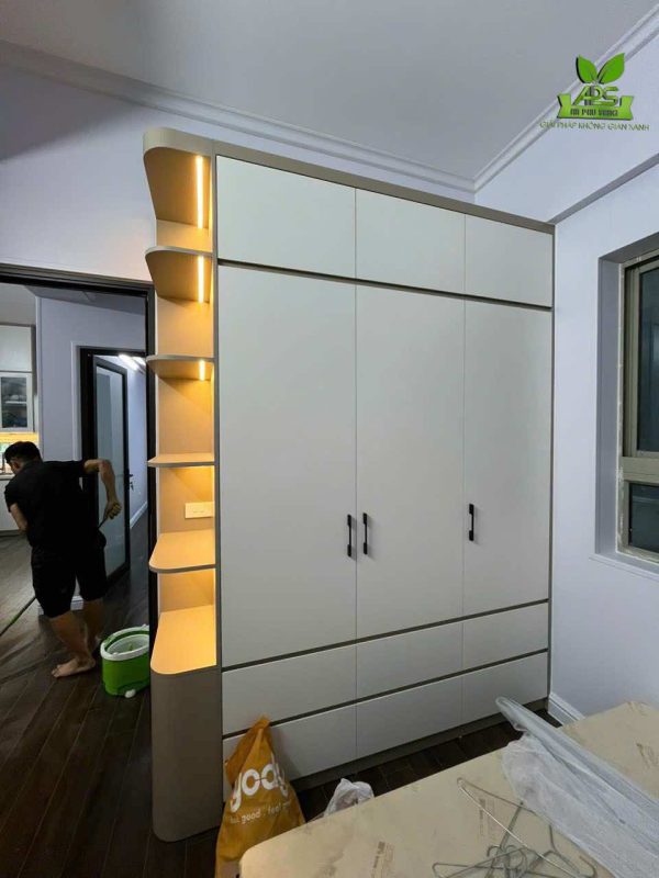 Giường tủ gỗ công nghiệp cao cấp APS-34