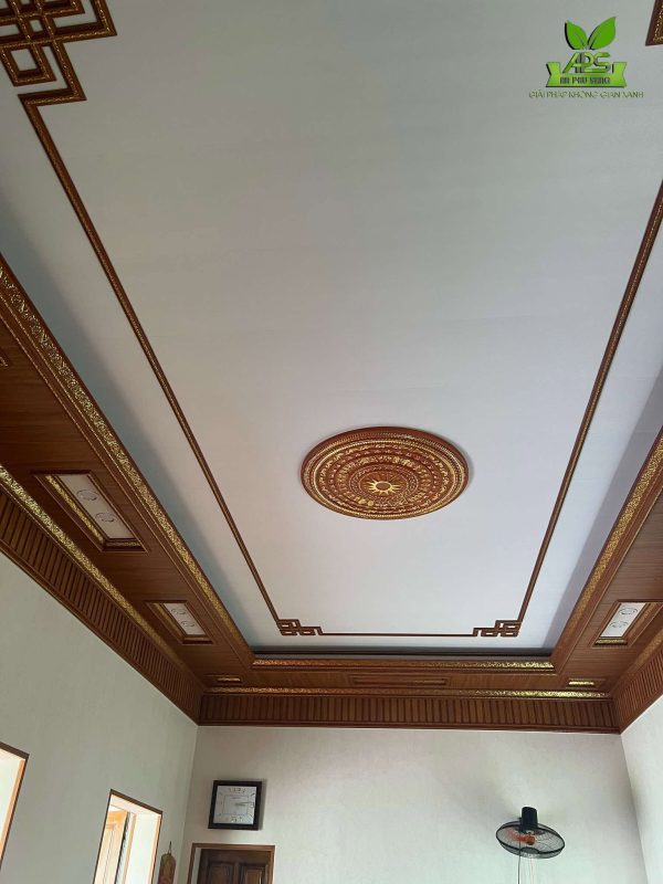 Thiết kế thi công trần nhựa nano và ốp tường PVC