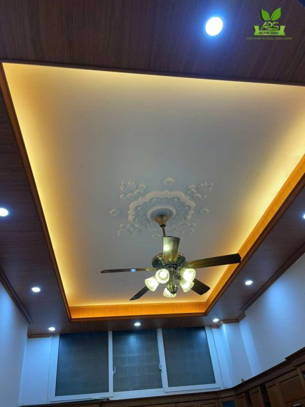 Thi công trần nhựa nano