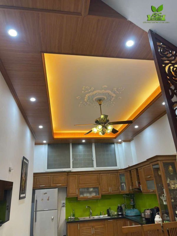 Thi công trần nhựa nano