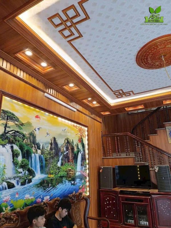 Thi công trần nhựa nano