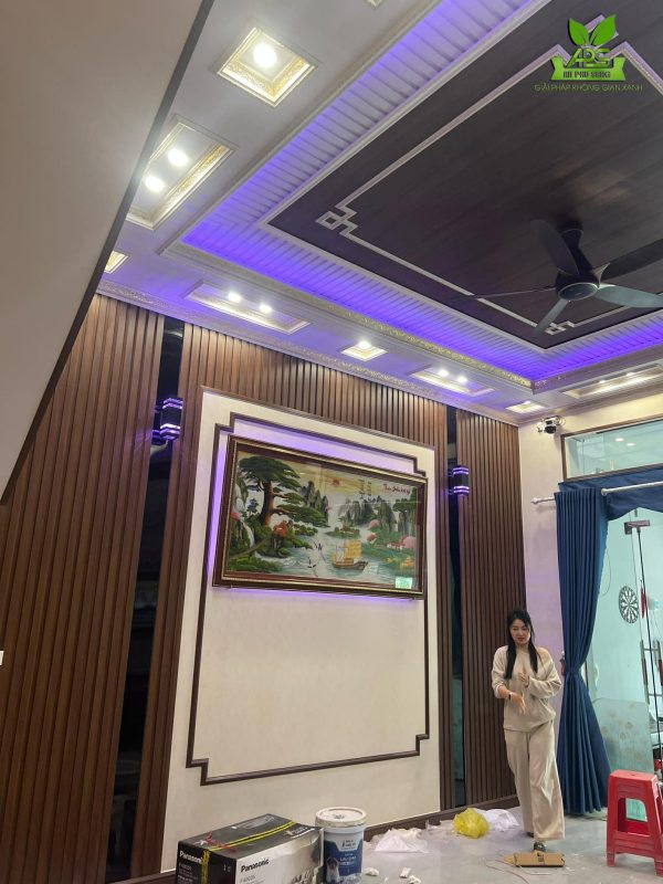 Tấm ốp tường pvc