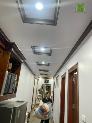 Nội Thất An Phú Sang thi công tấm ốp tường pvc cho khách hàng tại Cầu Giấy Hà Nội